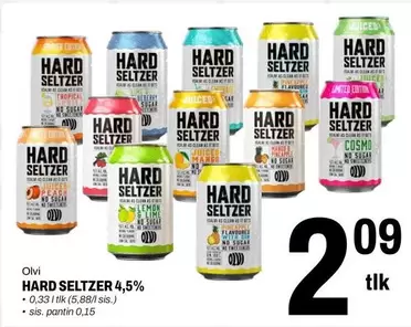 Lime - HARD SELTZER 4,5%