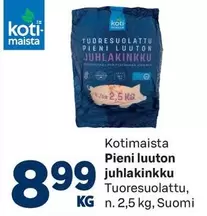 Pieni luuton juhlakinkku