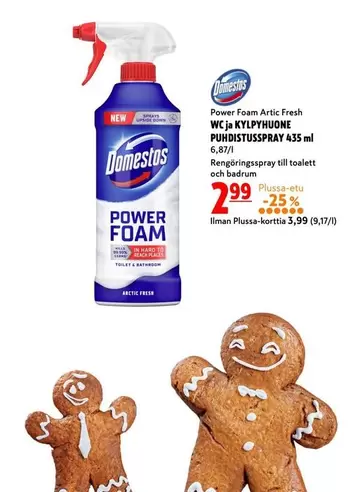 WC ja KYLPYHUONE PUHDISTUSSPRAY