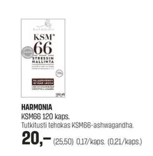 KSM66 120 kaps.