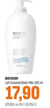 Lait Corporel Body Milk 400 ml