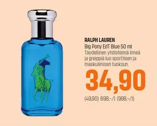 Lime - Big Pony EdT Blue 50 ml