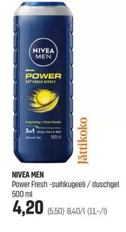 Power Fresh -suihkugeeli / duschgel