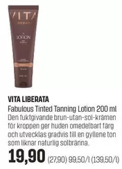 Fabulous Tinted Tanning Lotion