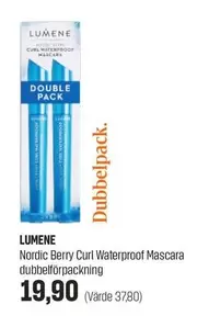 Nordic -  Berry Curl Waterproof Mascara dubbelförpackning