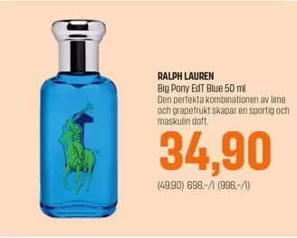 Lime - Big Pony EdT Blue 50 ml