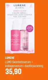 Nordic - LUMO Skönhetsserum + kollagenserum i duoförpackning