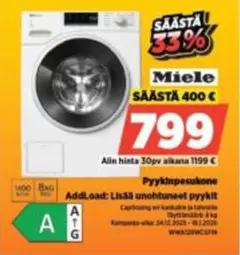 Miele - Pyykinpesukone