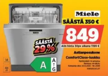 Miele - Astianpesukone