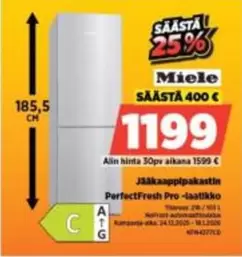 Miele - Jääkaappipakastin