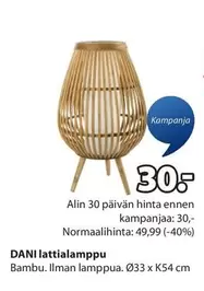 DANI lattialamppu