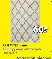 AKSFRYTLE matto