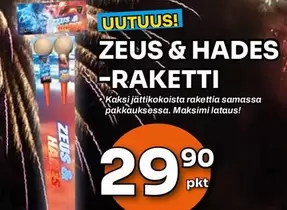 ZEUS & HADES -RAKETTI