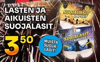 LASTEN JA AIKUISTEN SUOJALASIT