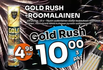 GOLD RUSH ROOMALAINEN