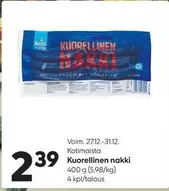 Kuorellinen nakki