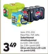 Sokerittomat virvoitusjuomat