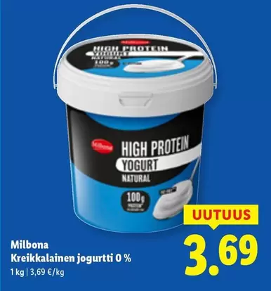 Kreikkalainen jogurtti 0%