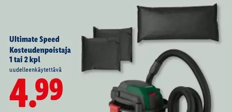 Kosteudenpoistaja 1 tai 2 kpl