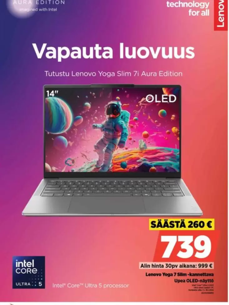 Intel - Yoga Slim 7i Aura Edition