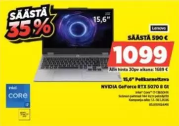 Core - Polkannettava