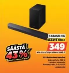 5.1.2-kanavainen soundbar