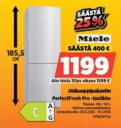 Miele - Jääkaappipakastin