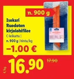 Ruodoton kirjolohifilee