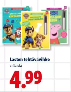 Lasten tehtävävihko