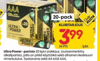 Ultra Power -paristo