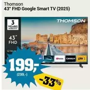 43" FHD Google Smart TV (2025)