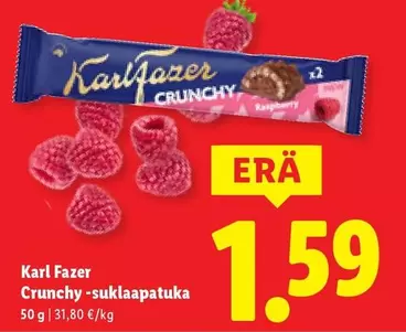 Crunchy-suklaapatuka