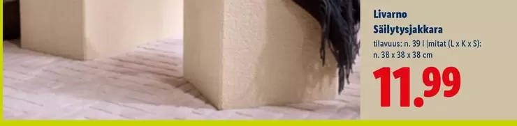 Livarne Säilytysjakkara