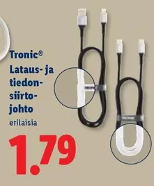 Lataus- ja tiedonsiirtojohto