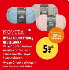 HYGGE CHUNKY 100 g NEULELANKA