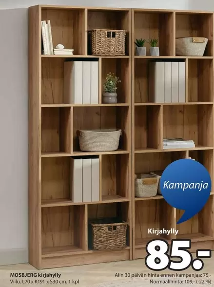 MOSBJERG kirjahylly
