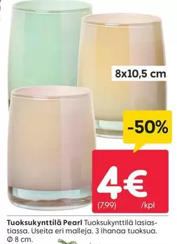 Tuoksukynttilä Pearl