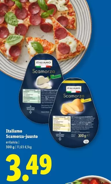 Scamorza-juuste