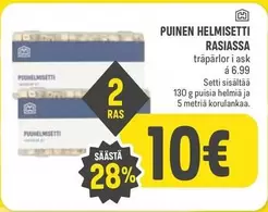 PUINEN HELMISETTI RASIASSA