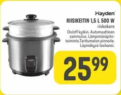 RIISIKEITIN 1,5 L 500 W