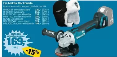 Makita - 18V koneita