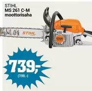 MS 261 C-M moottorisaha