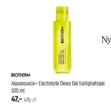 Aquasource + Electrolyte Dewy Gel fuktighetsgel