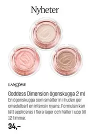 Goddess Dimension ögonskugga 2 ml