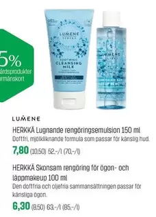 HERKKÄ Lugnande rengöringsemulsion