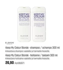 Keep My Colour Blonde -shampoo / schampo