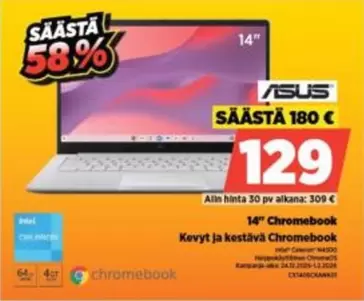 Asus - 14" Chromebook