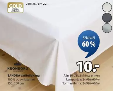 SANDRA satiinilakana