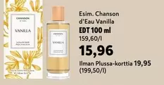 Chanson d'Eau Vanilla