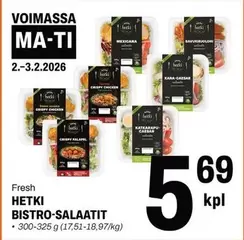 HETKI BISTRO-SALAATIT